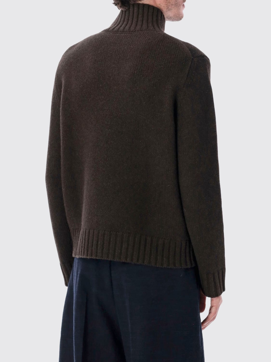STUDIO NICHOLSON PULLOVER: Pullover herren Studio Nicholson, Braun - Img 2
