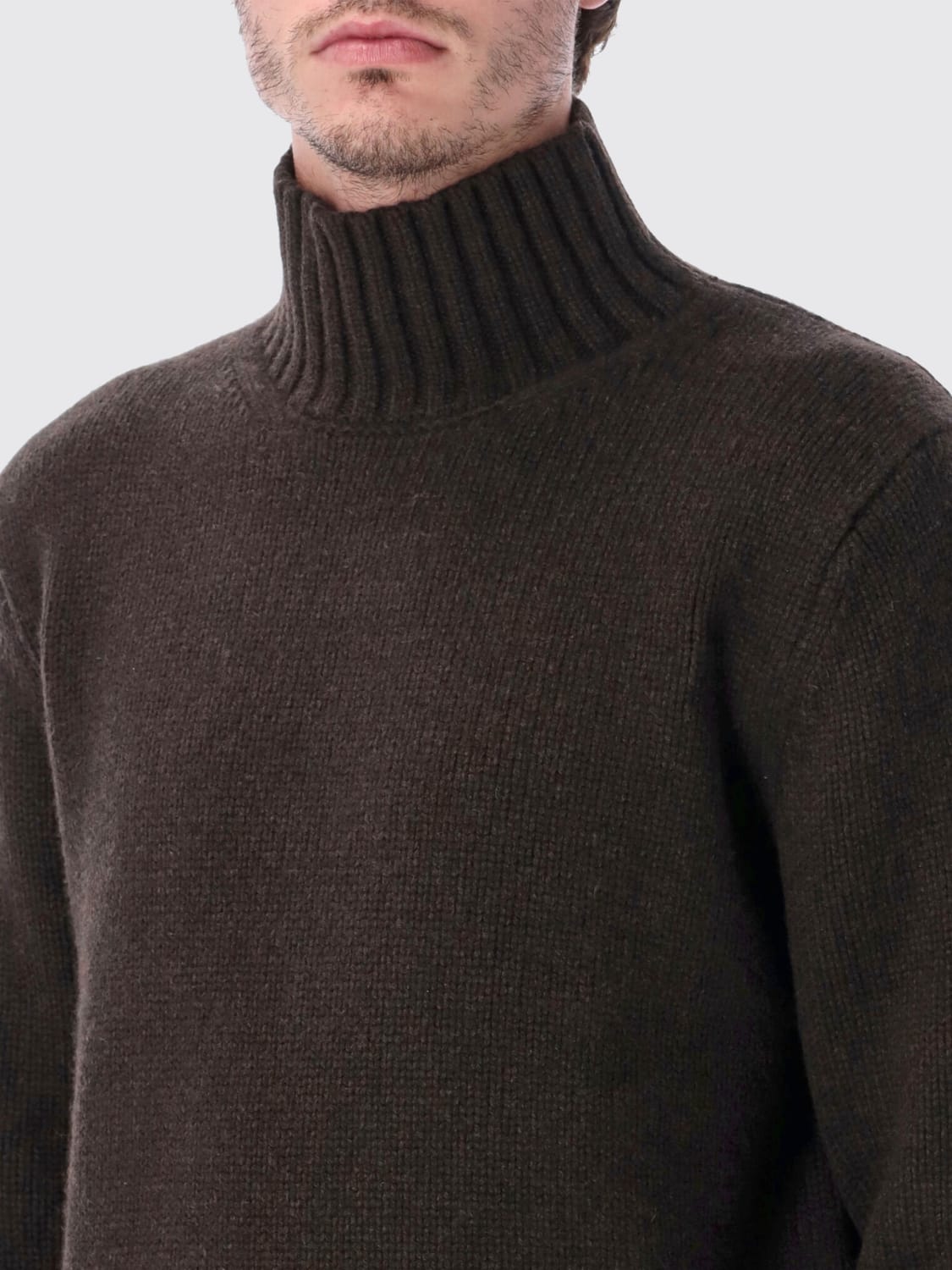STUDIO NICHOLSON PULLOVER: Pullover herren Studio Nicholson, Braun - Img 3