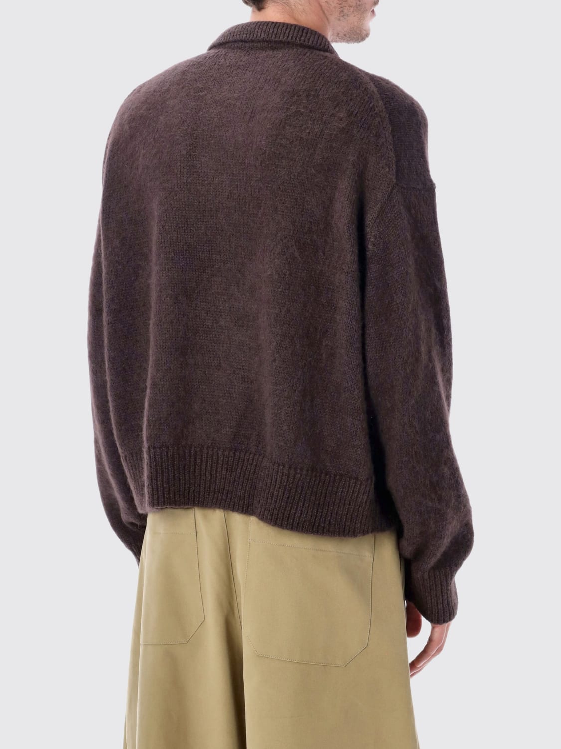 STUDIO NICHOLSON POLO: Pullover herren Studio Nicholson, Braun - Img 2