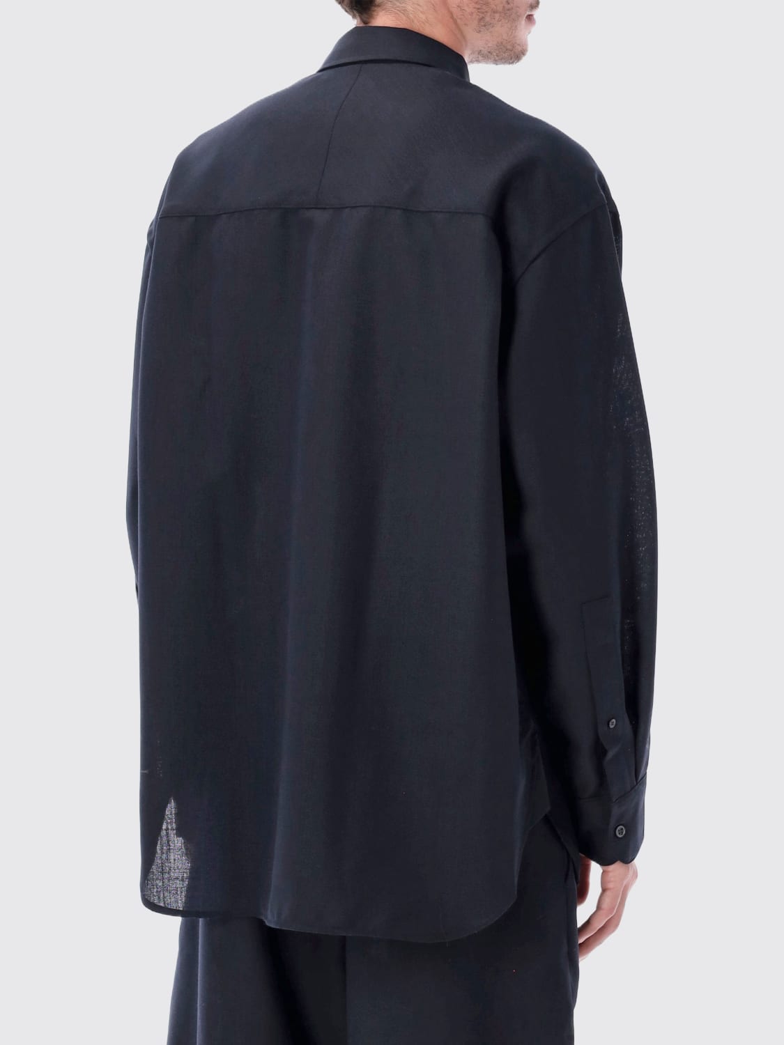 STUDIO NICHOLSON CAMISA: Camiseta hombre Studio Nicholson, Azul Marino - Img 2