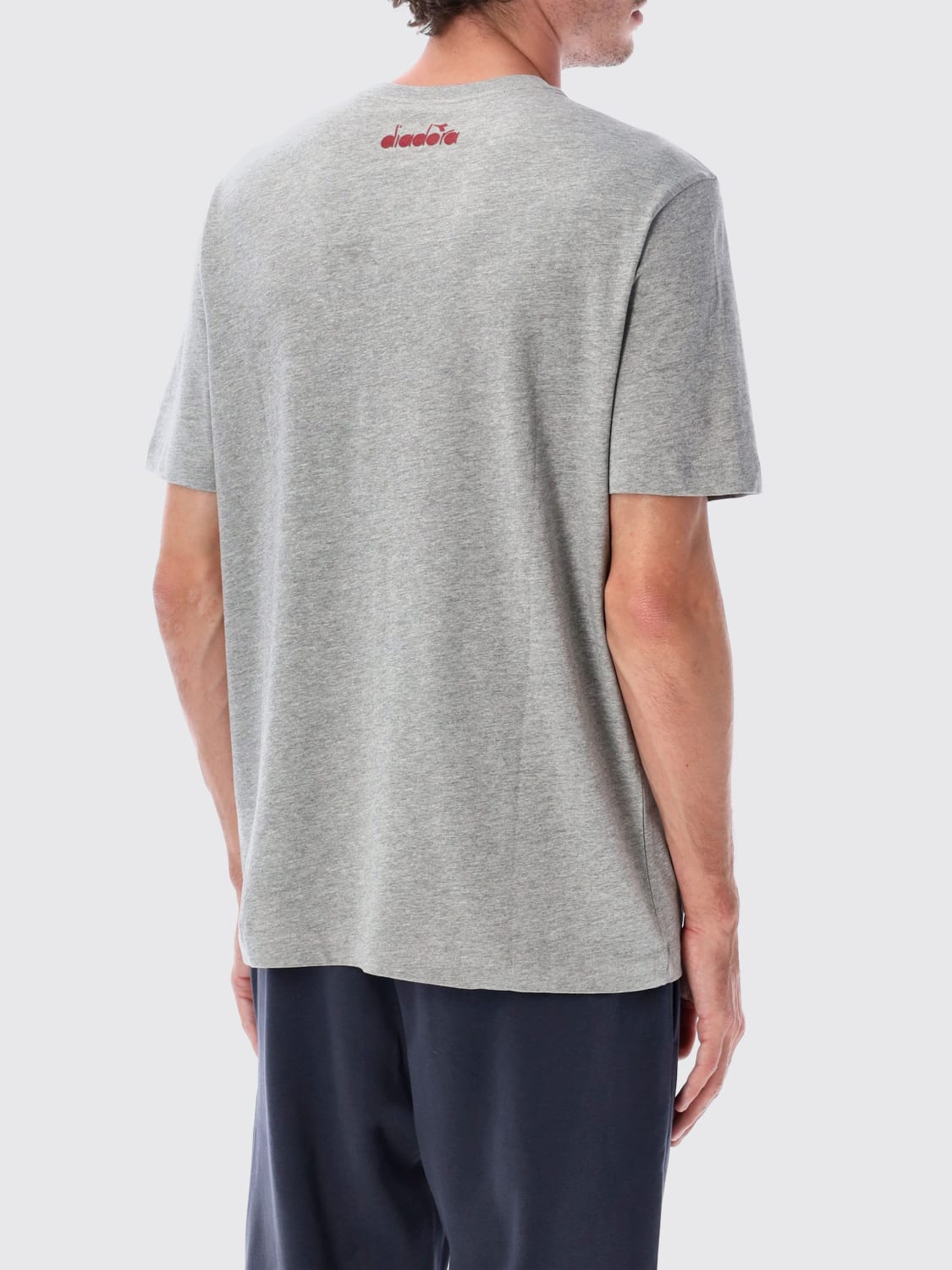 DIADORA HERITAGE T-SHIRT: T-shirt men Diadora Heritage, Grey - Img 2