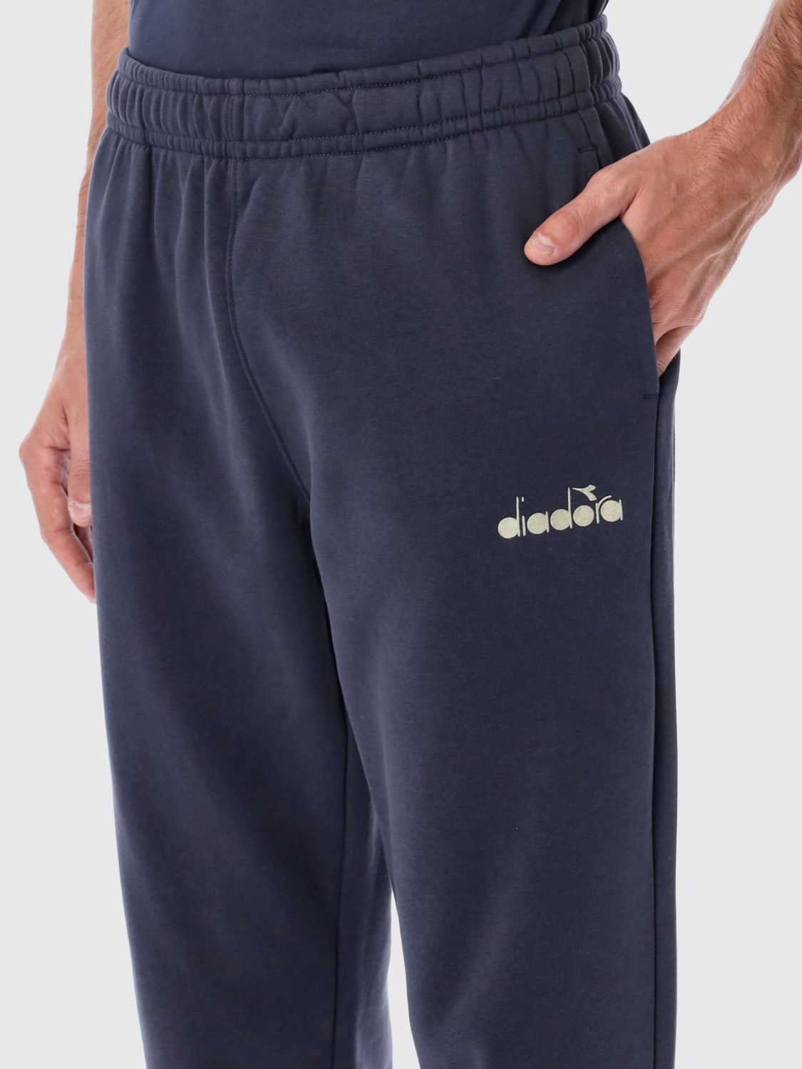 DIADORA HERITAGE HOSE: Hose herren Diadora Heritage, Blau - Img 3