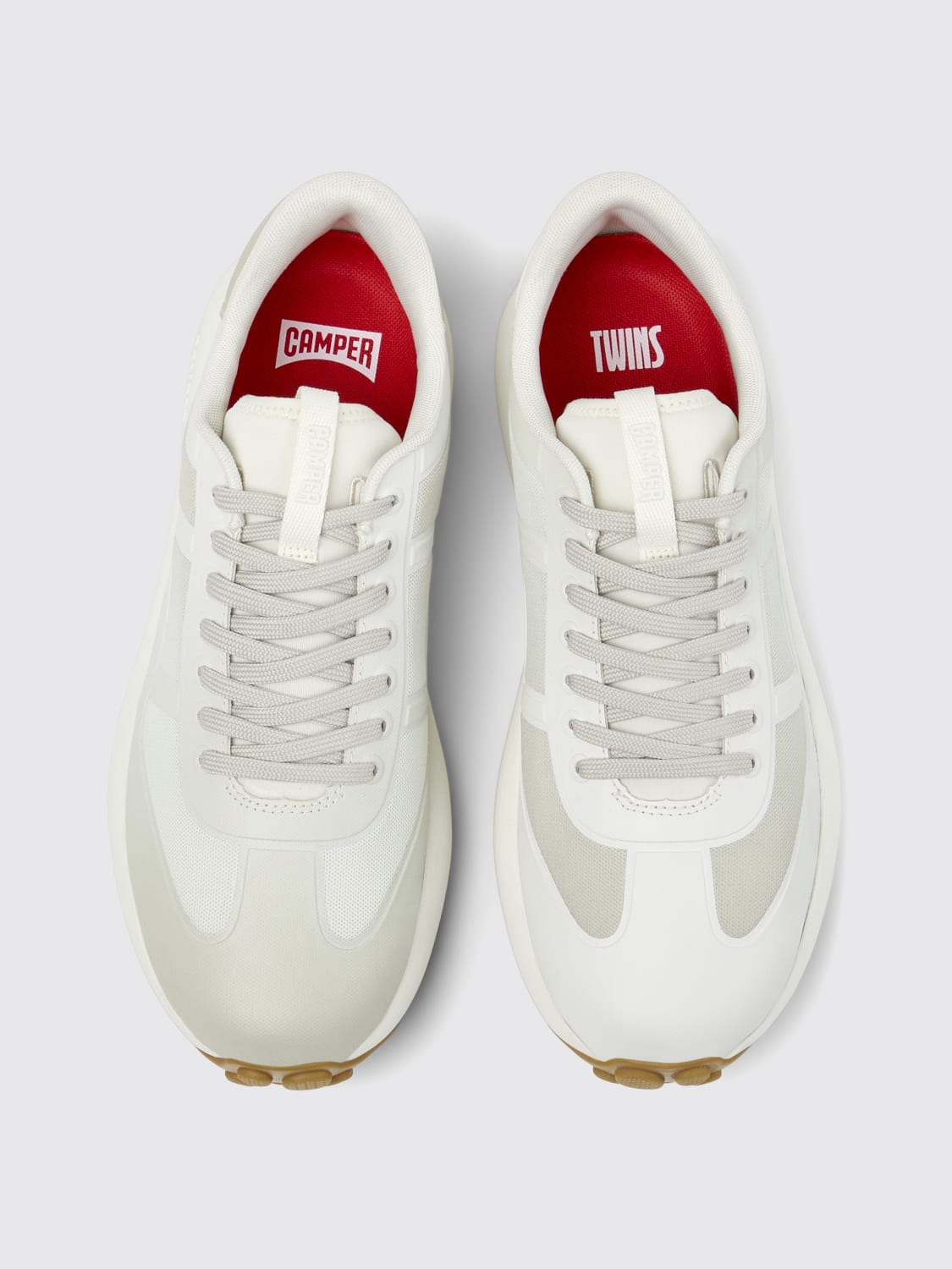 CAMPER SNEAKERS: Sneakers Twins Camper in PET riciclato senza cuciture , Fantasia - Img 4