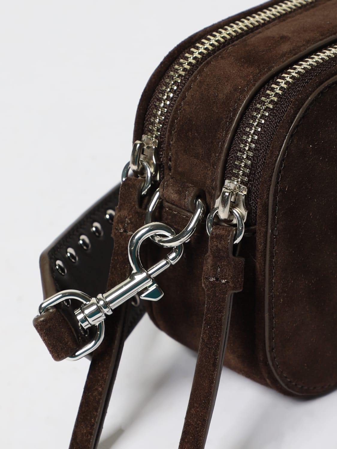 TORY BURCH MINI BAG: Crossbody bag woman Tory Burch, Brown - Img 3