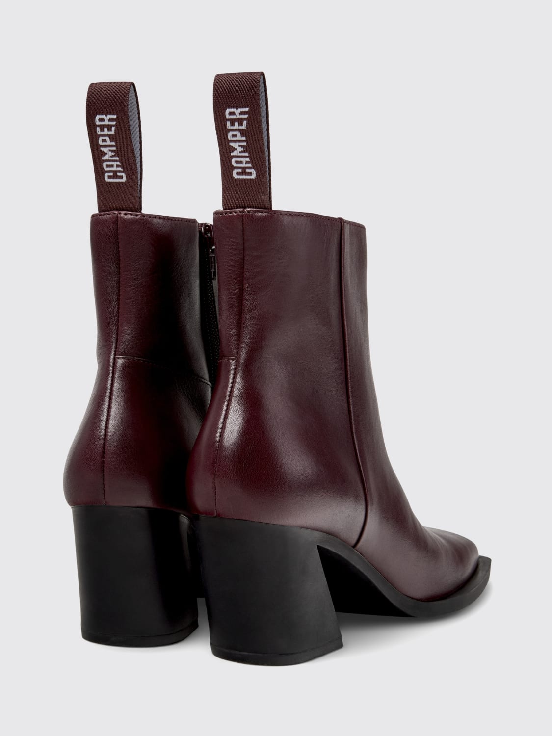 CAMPER STIEFEL: Schuhe damen Camper, Burgunderrot - Img 3