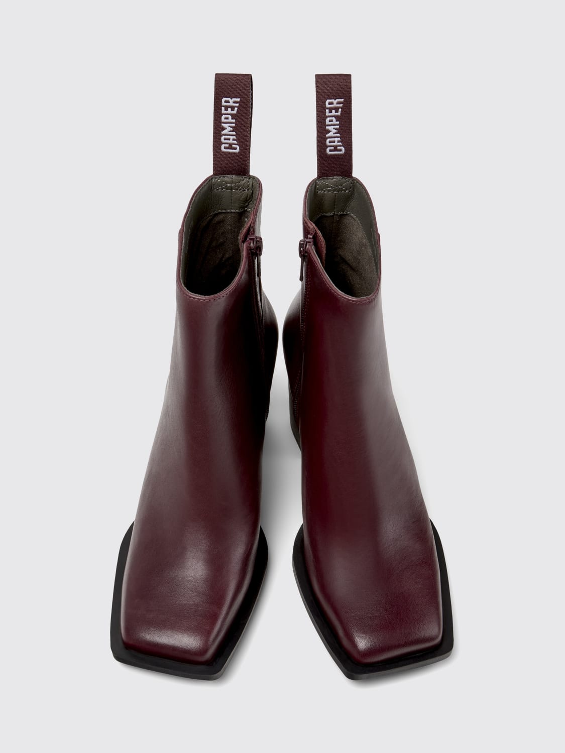 CAMPER STIEFEL: Schuhe damen Camper, Burgunderrot - Img 4