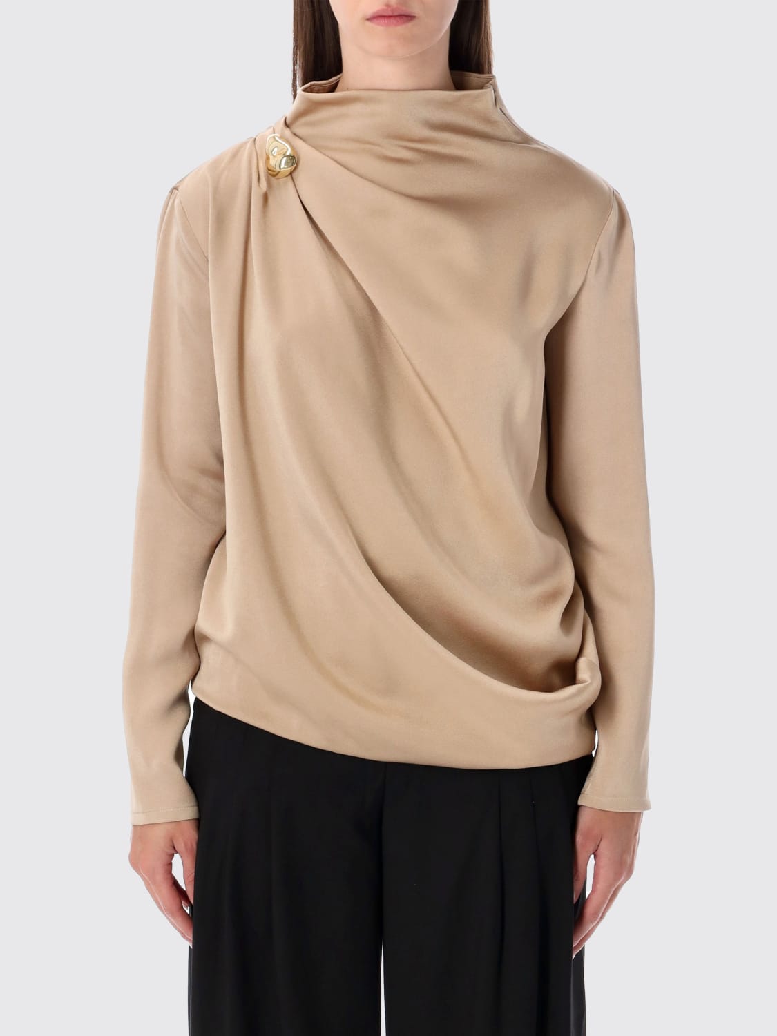 FABIANA FILIPPI TOP: Pullover damen Fabiana Filippi, Beige - Img 1
