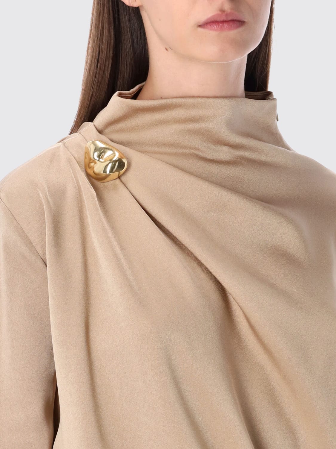 FABIANA FILIPPI TOP: Pullover damen Fabiana Filippi, Beige - Img 3