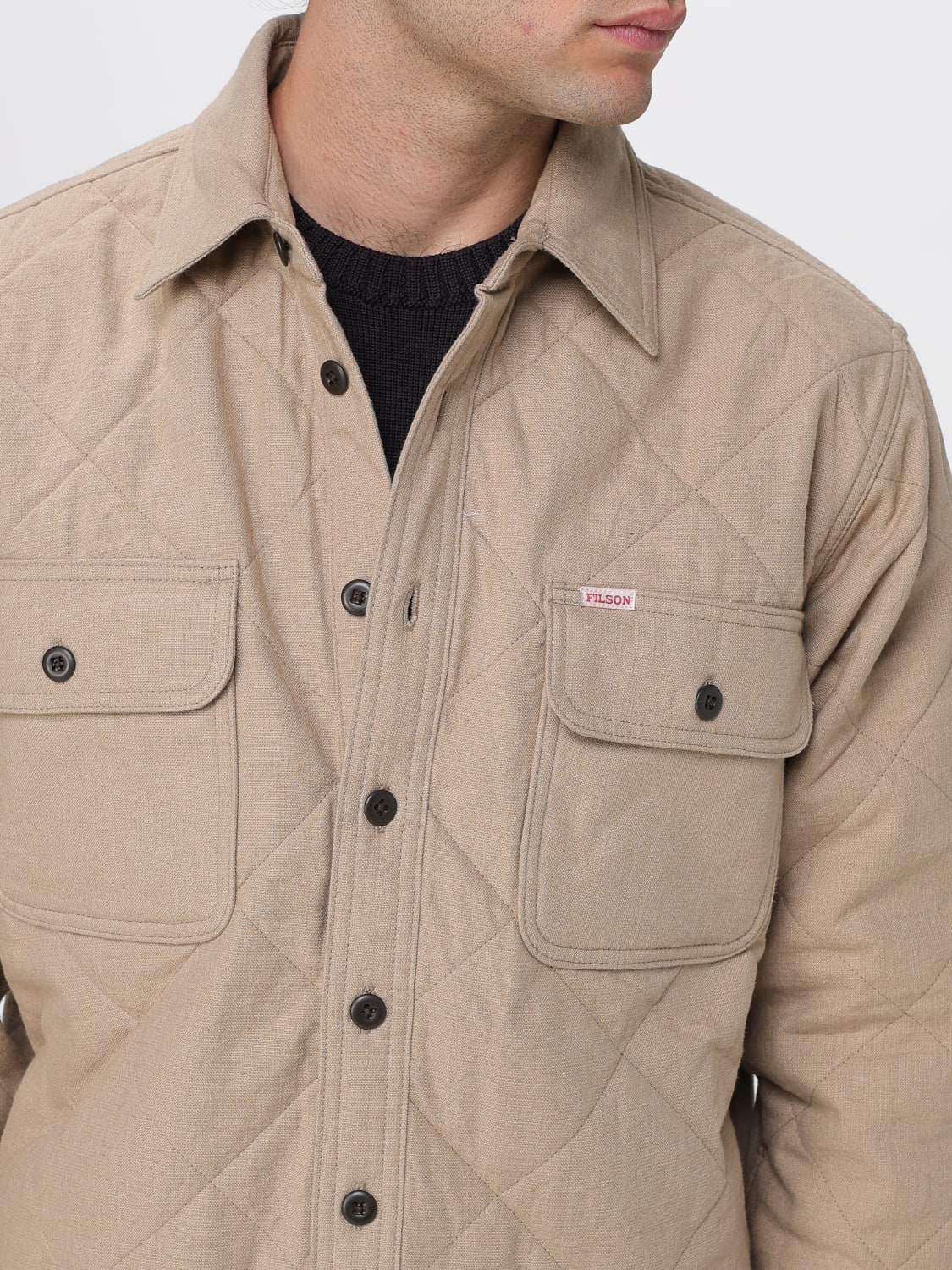 FILSON JACKET: Jacket men Filson, Beige - Img 4