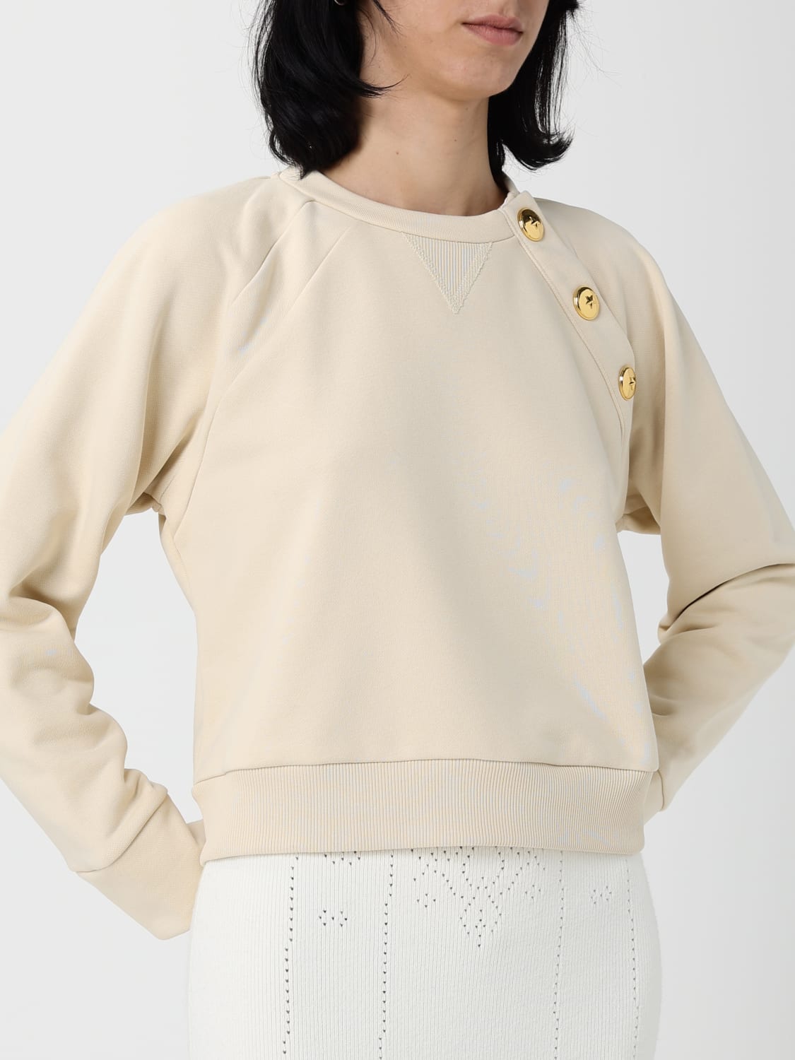 PINKO SWEAT-SHIRT: Sweat-shirt femme Pinko, Sable - Img 3