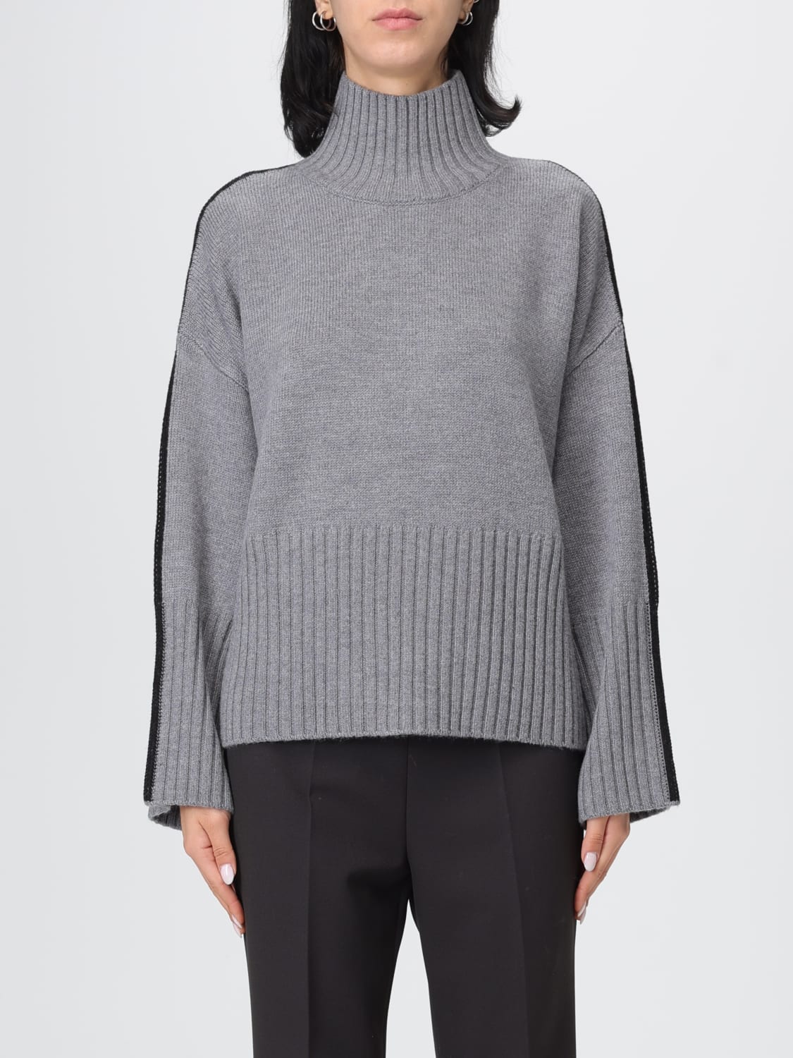 PINKO PULL: Pull femme Pinko, Gris - Img 1