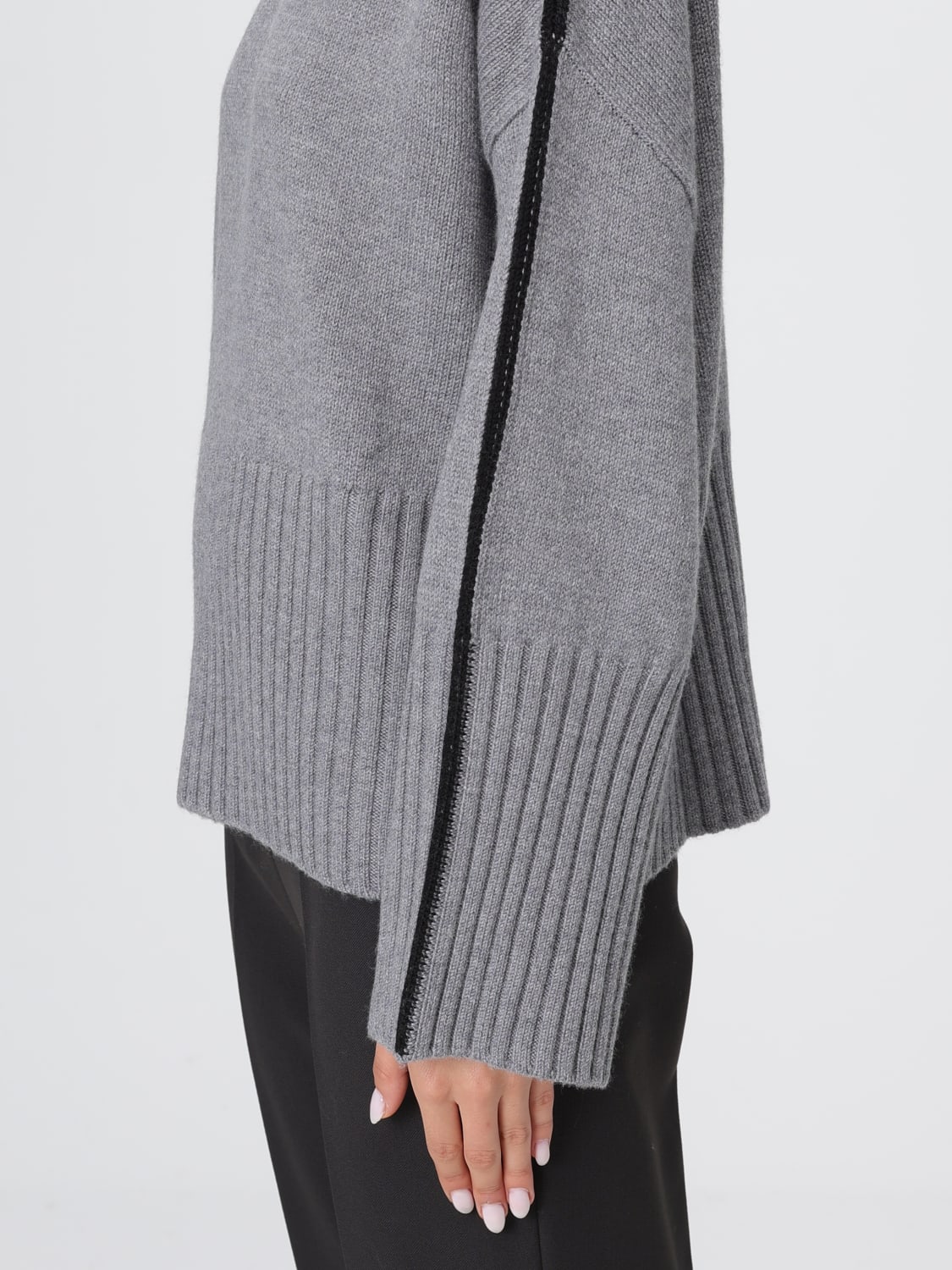 PINKO PULL: Pull femme Pinko, Gris - Img 3