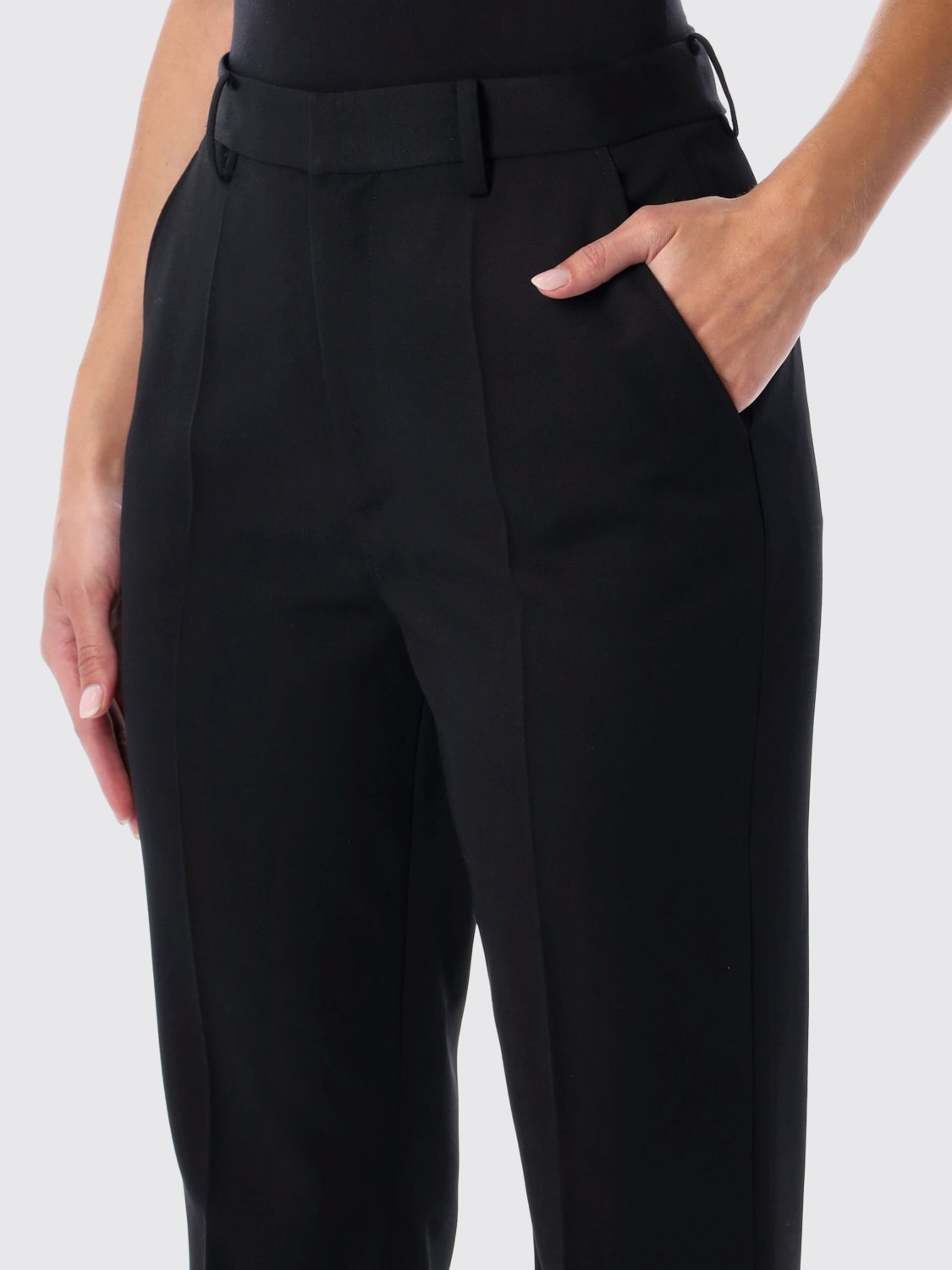 POLO RALPH LAUREN PANTALONES: Pantalones mujer Polo Ralph Lauren, Negro - Img 3