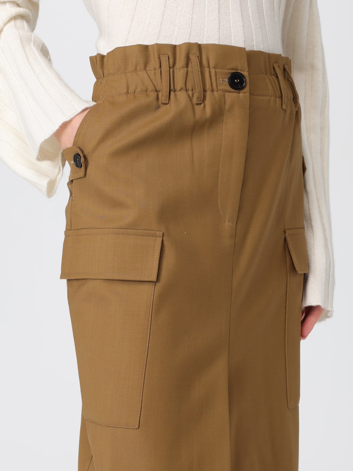 IRO JUPE: Jupe femme Iro, Chameau - Img 4