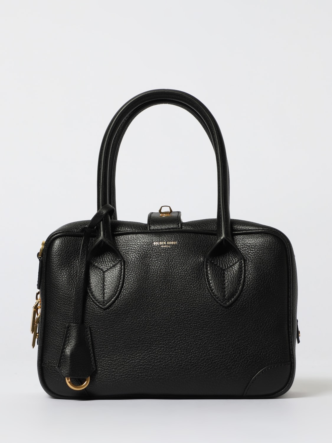 GOLDEN GOOSE HANDBAG: Shoulder bag woman Golden Goose, Black - Img 1