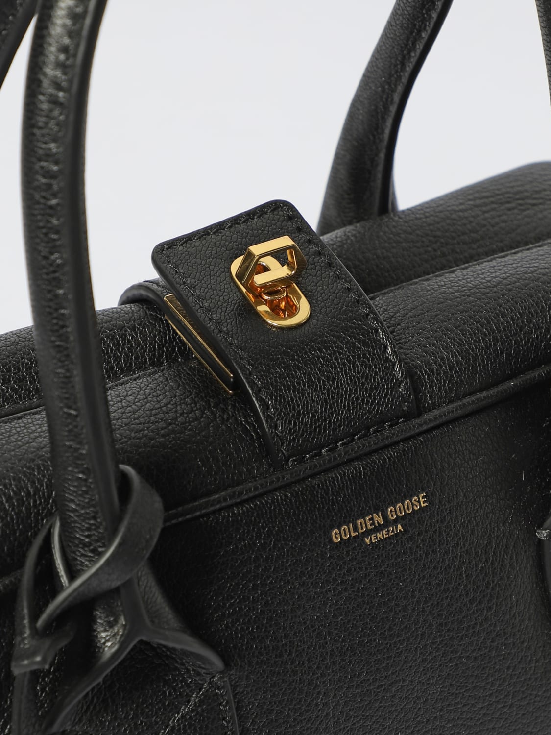 GOLDEN GOOSE HANDBAG: Shoulder bag woman Golden Goose, Black - Img 3