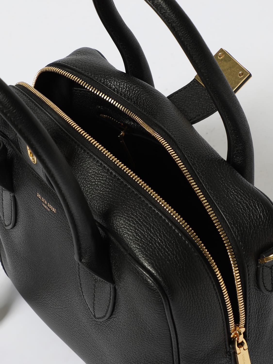 GOLDEN GOOSE HANDBAG: Shoulder bag woman Golden Goose, Black - Img 4