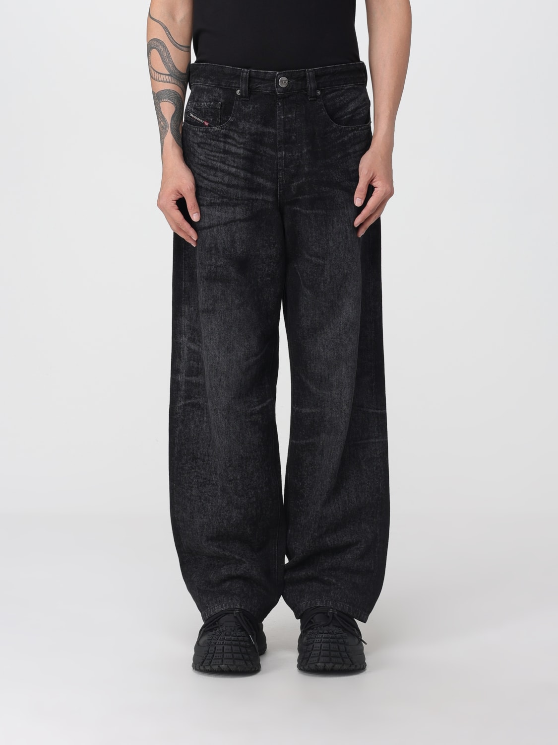 DIESEL JEANS: Jeans hombre Diesel, Negro - Img 1
