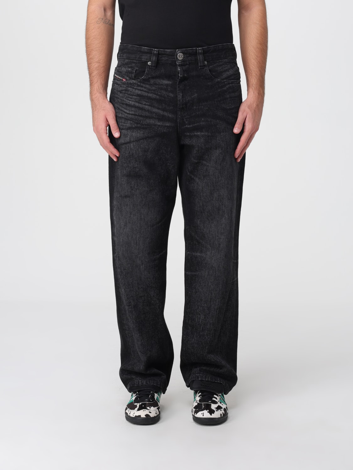 DIESEL JEANS: Jeans men Diesel, Grey - Img 1