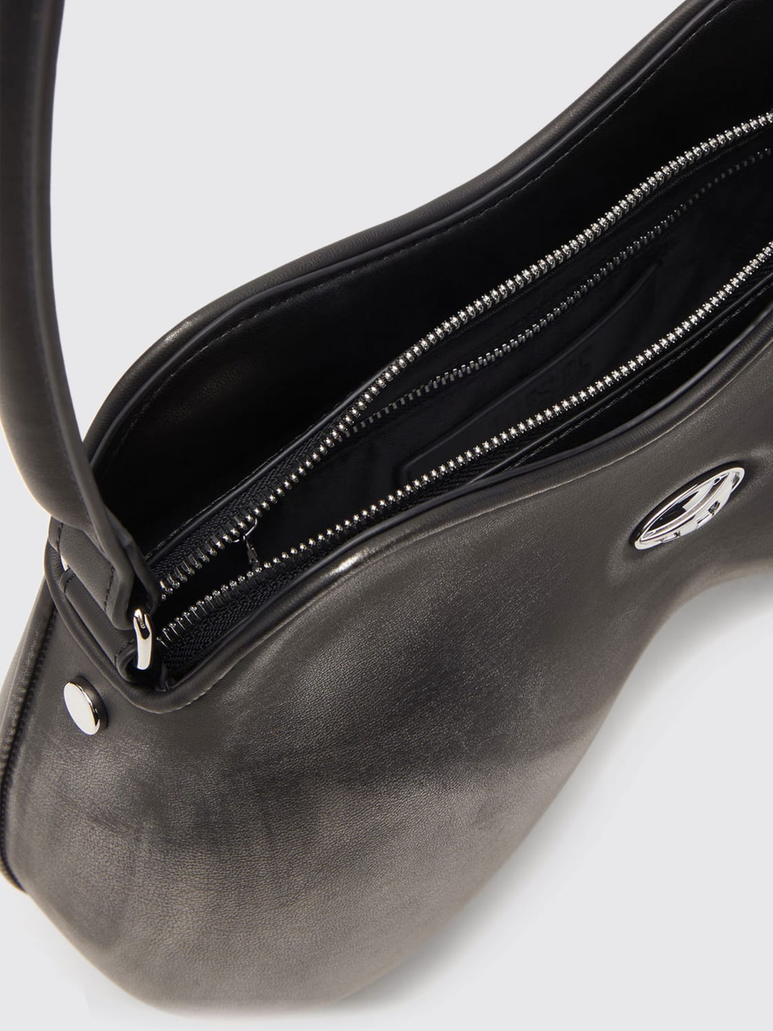 DIESEL SHOULDER BAG: Shoulder bag woman Diesel, Grey - Img 3