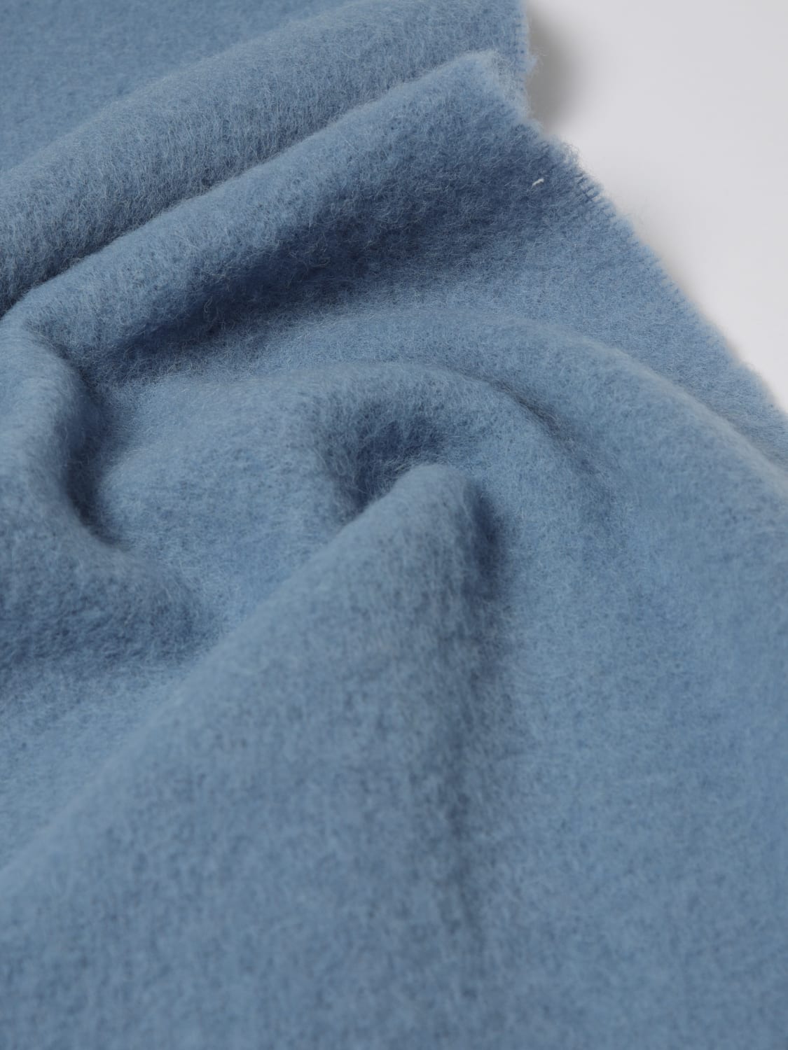 MAISON KITSUNÉ SCARF: Scarf men Maison KitsunÉ, Gnawed Blue - Img 3