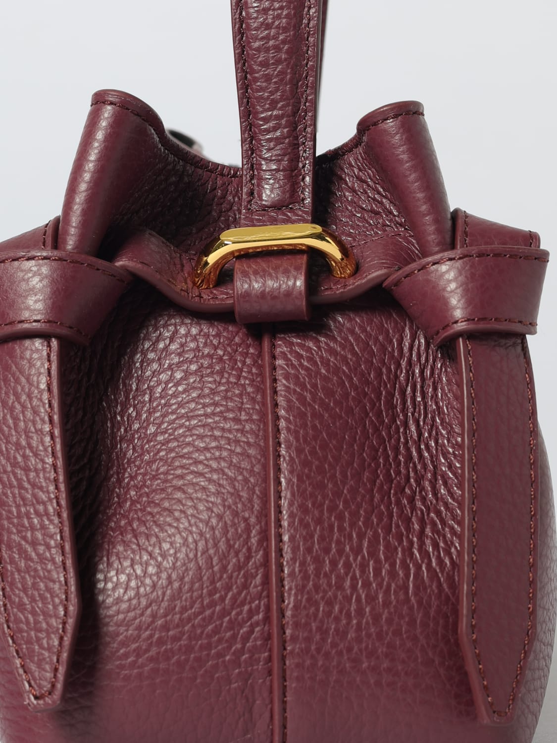 YUZEFI MINI BAG: Handbag woman Yuzefi, Burgundy - Img 3