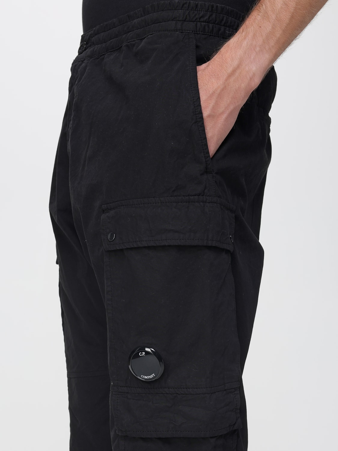 C.P. COMPANY PANTS: Pants men C.P. Company, Black - Img 4