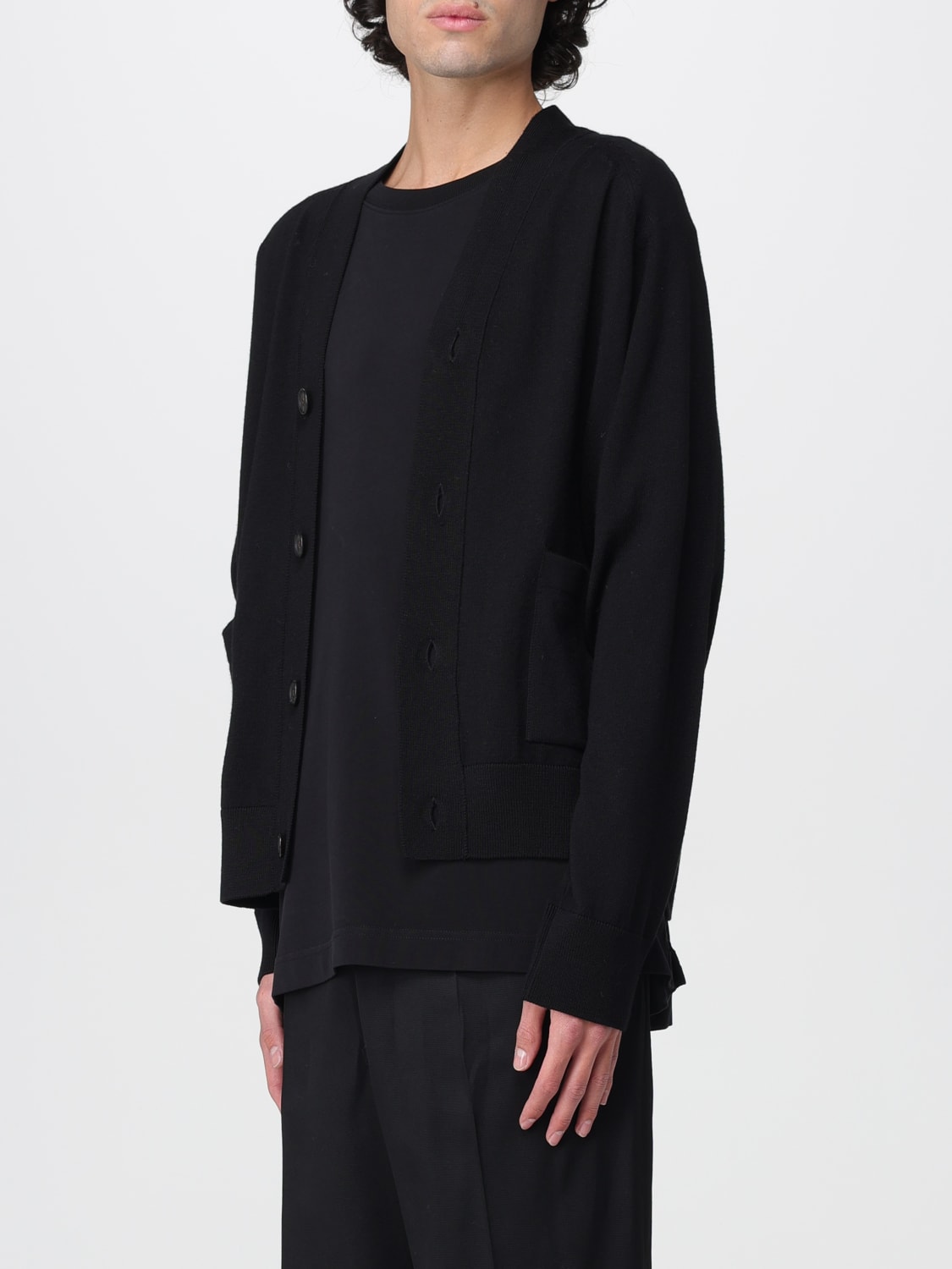 UNIVERSAL WORKS PULLOVER: Pullover herren Universal Works, Schwarz - Img 3