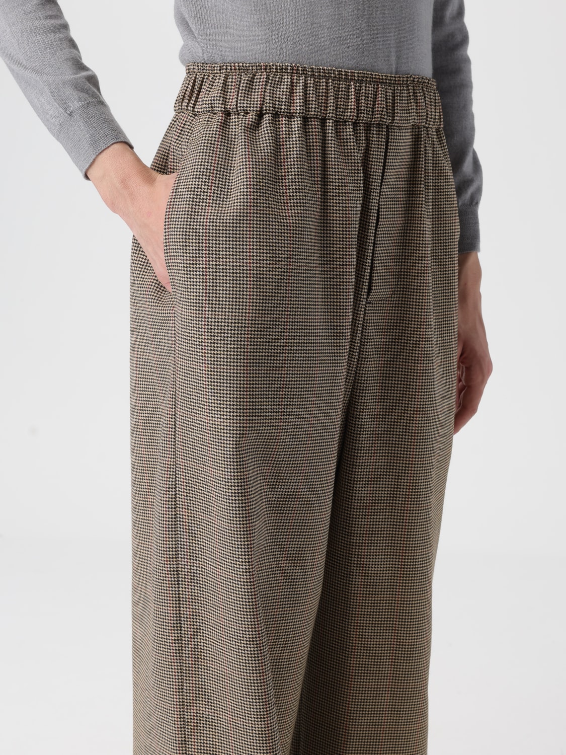 THE FRANKIE SHOP 裤子: 外套 女士 The Frankie Shop, 米色 - Img 5