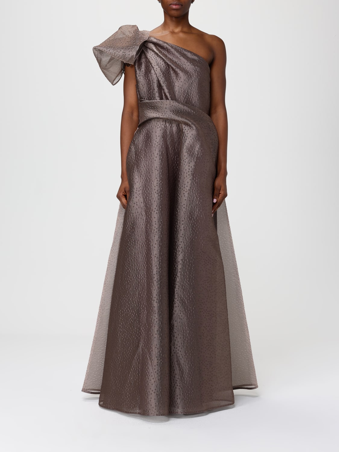 TALBOT RUNHOF ROBE: Robe femme Talbot Runhof, Gris - Img 1