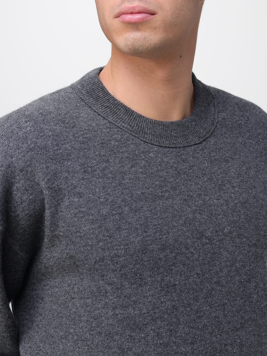 STUDIO NICHOLSON JERSEY: Jersey hombre Studio Nicholson, Gris - Img 5