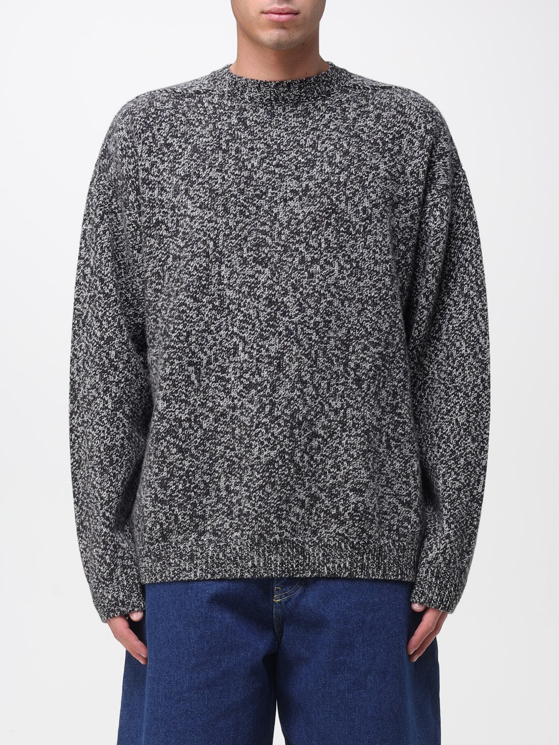 STUDIO NICHOLSON SWEATER: Sweater men Studio Nicholson, Grey - Img 1