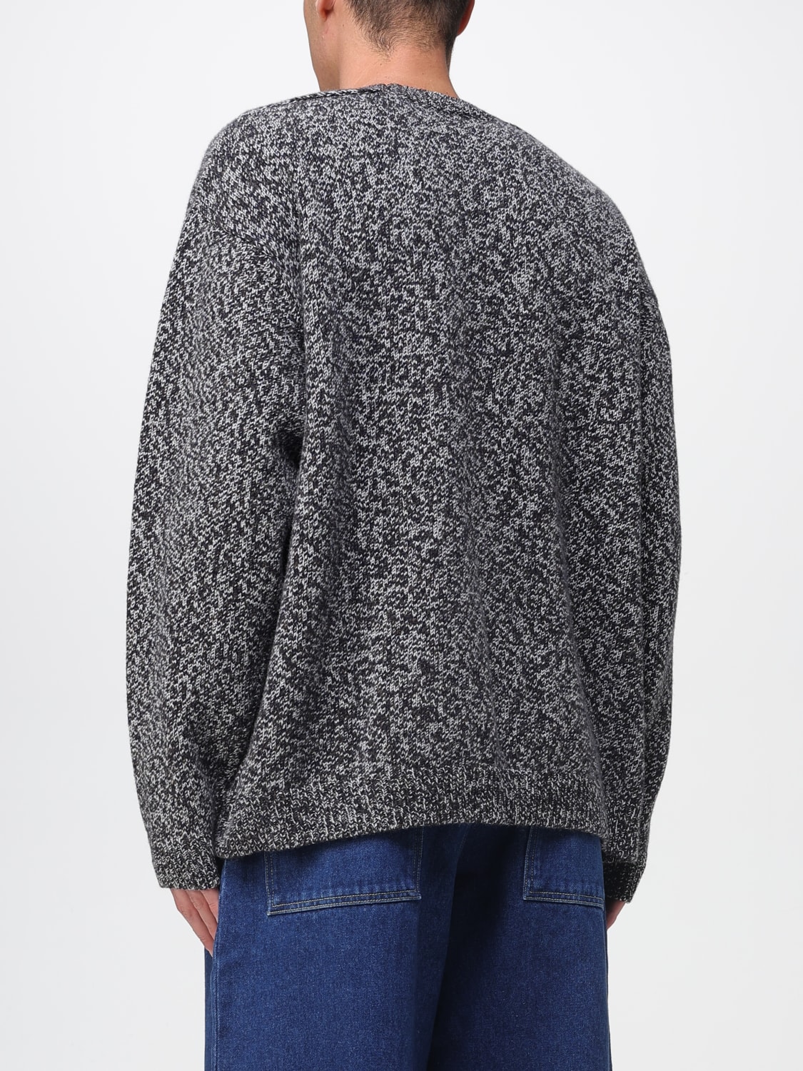 STUDIO NICHOLSON SWEATER: Sweater men Studio Nicholson, Grey - Img 3