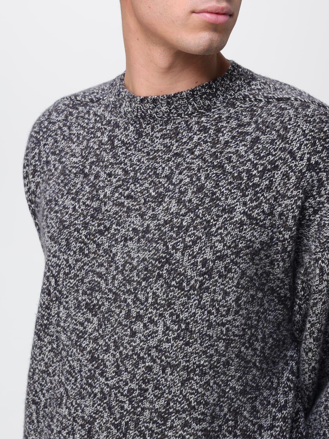 STUDIO NICHOLSON SWEATER: Sweater men Studio Nicholson, Grey - Img 5