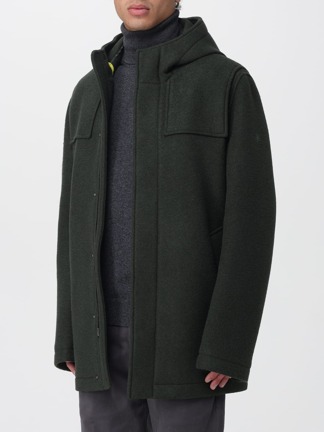 MANUEL RITZ JACKET: Jacket men Manuel Ritz, Green - Img 3