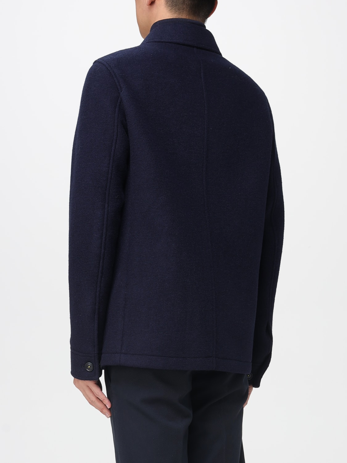 MANUEL RITZ JACKE: Mantel herren Manuel Ritz, Blau - Img 2