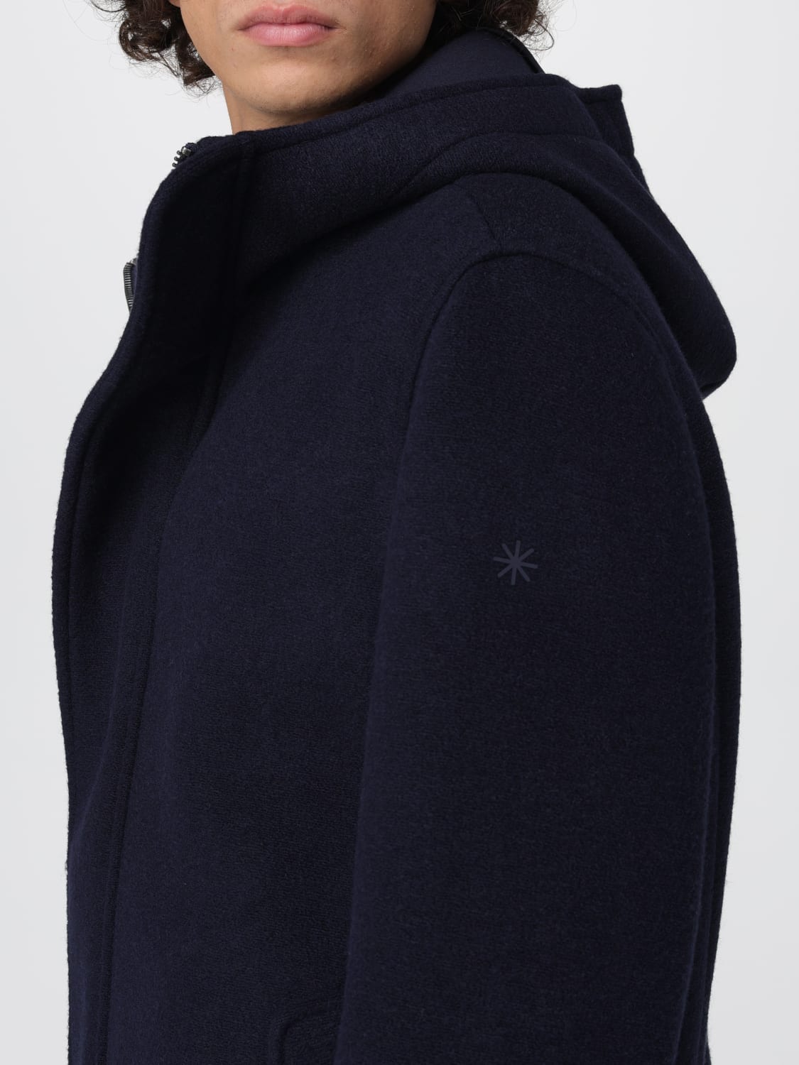 MANUEL RITZ MANTEL: Mantel herren Manuel Ritz, Blau - Img 4