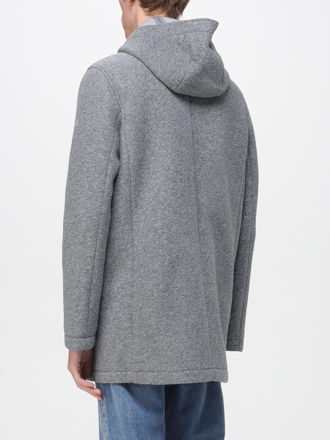 MANUEL RITZ COAT: Coat men Manuel Ritz, Grey - Img 2