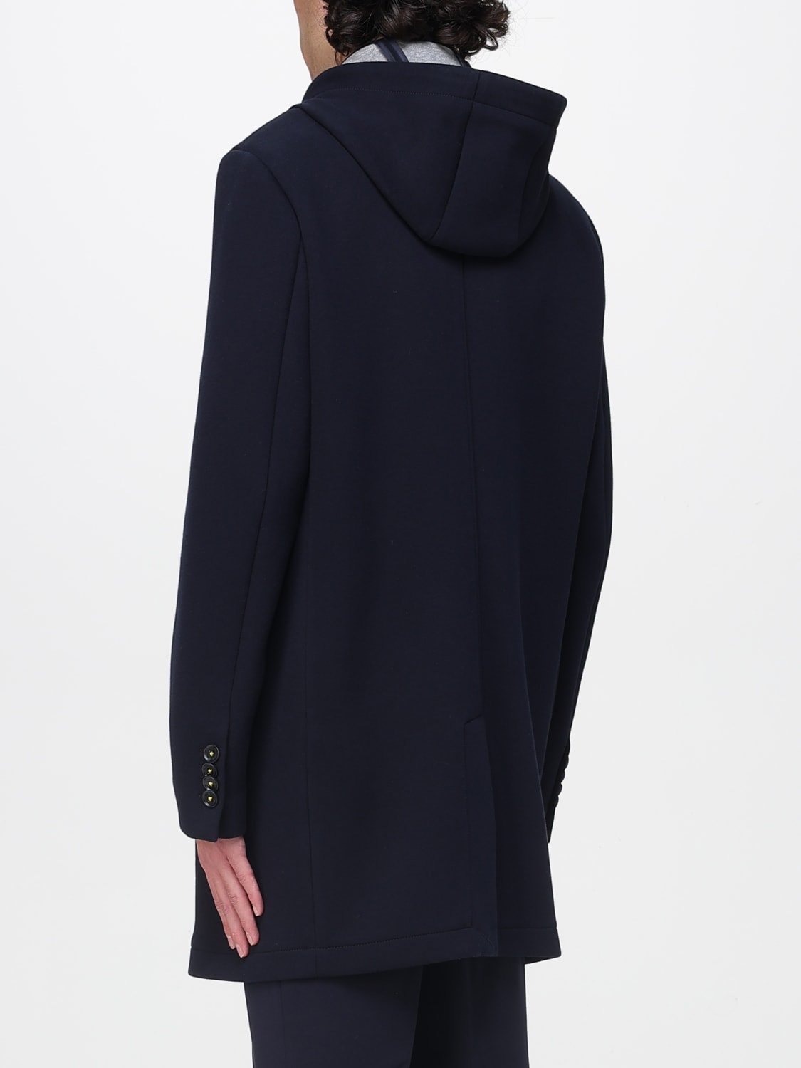 MANUEL RITZ MANTEL: Mantel herren Manuel Ritz, Blau - Img 2