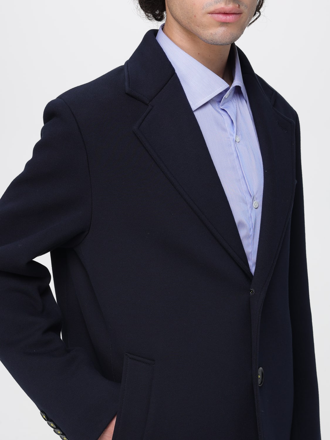 MANUEL RITZ MANTEL: Mantel herren Manuel Ritz, Blau - Img 4