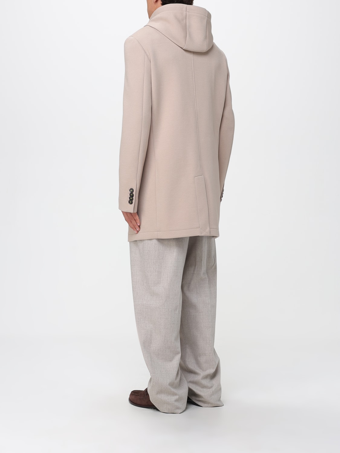 MANUEL RITZ COAT: Coat men Manuel Ritz, Beige - Img 2