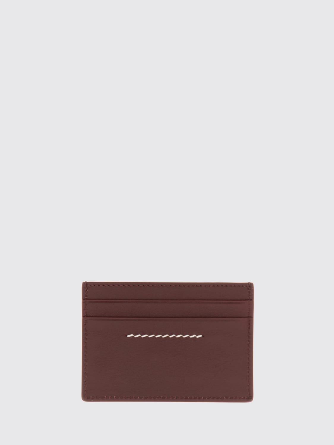 MM6 MAISON MARGIELA WALLET: Wallet men Mm6 Maison Margiela, Burgundy - Img 1