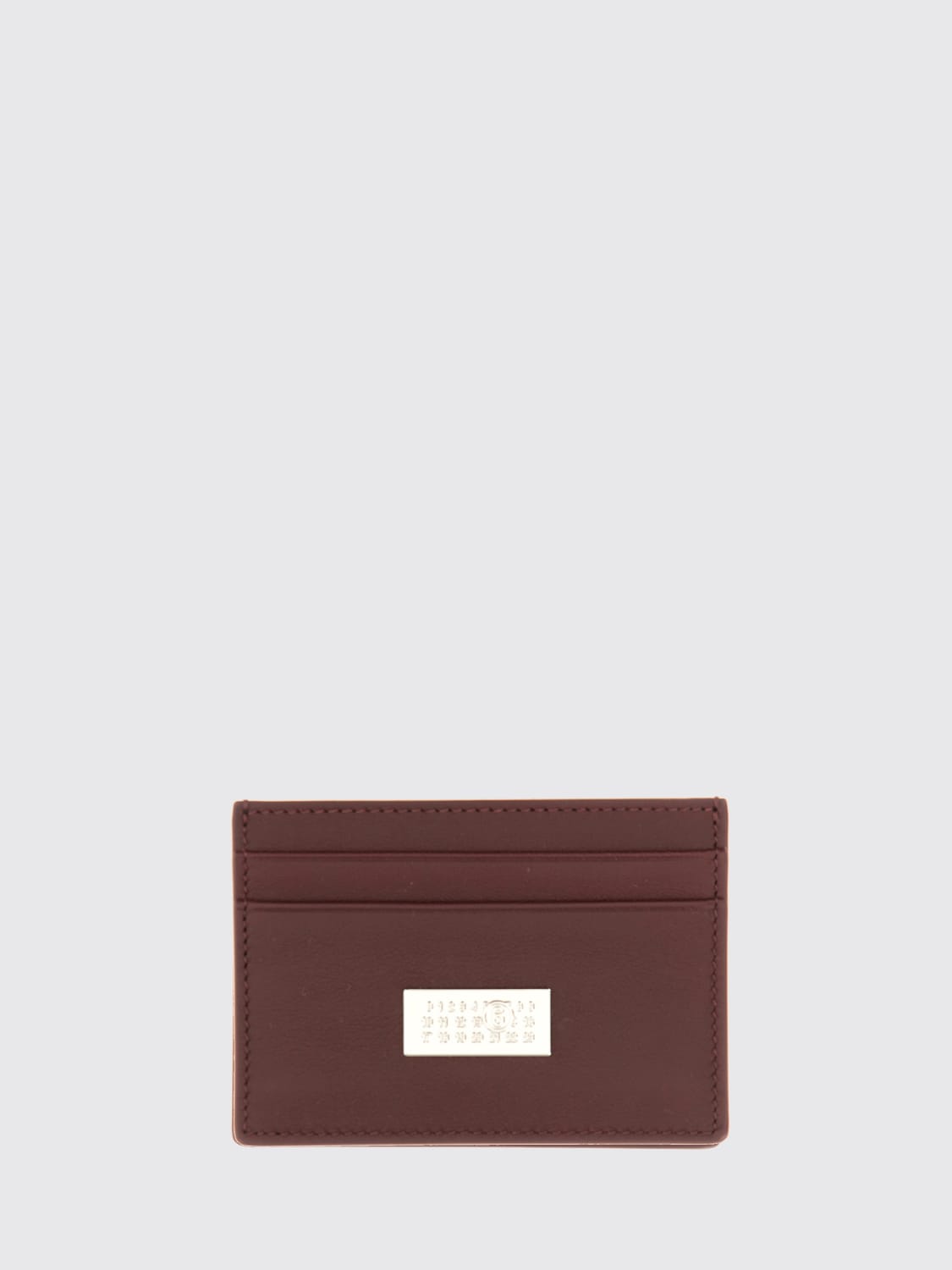 MM6 MAISON MARGIELA WALLET: Wallet men Mm6 Maison Margiela, Burgundy - Img 2