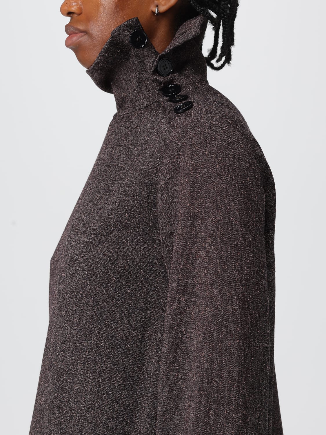 PATRIZIA PEPE TOP: Chemise femme Patrizia Pepe, Beige - Img 4