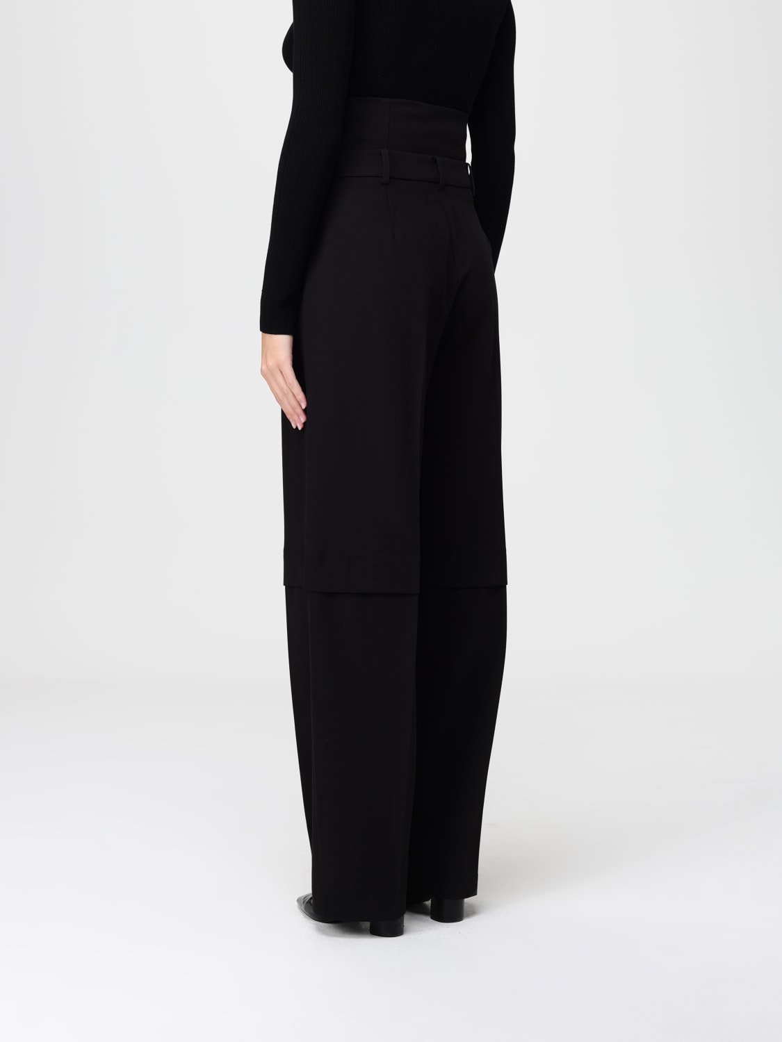 PATRIZIA PEPE PANTS: Pants woman Patrizia Pepe, Black - Img 2
