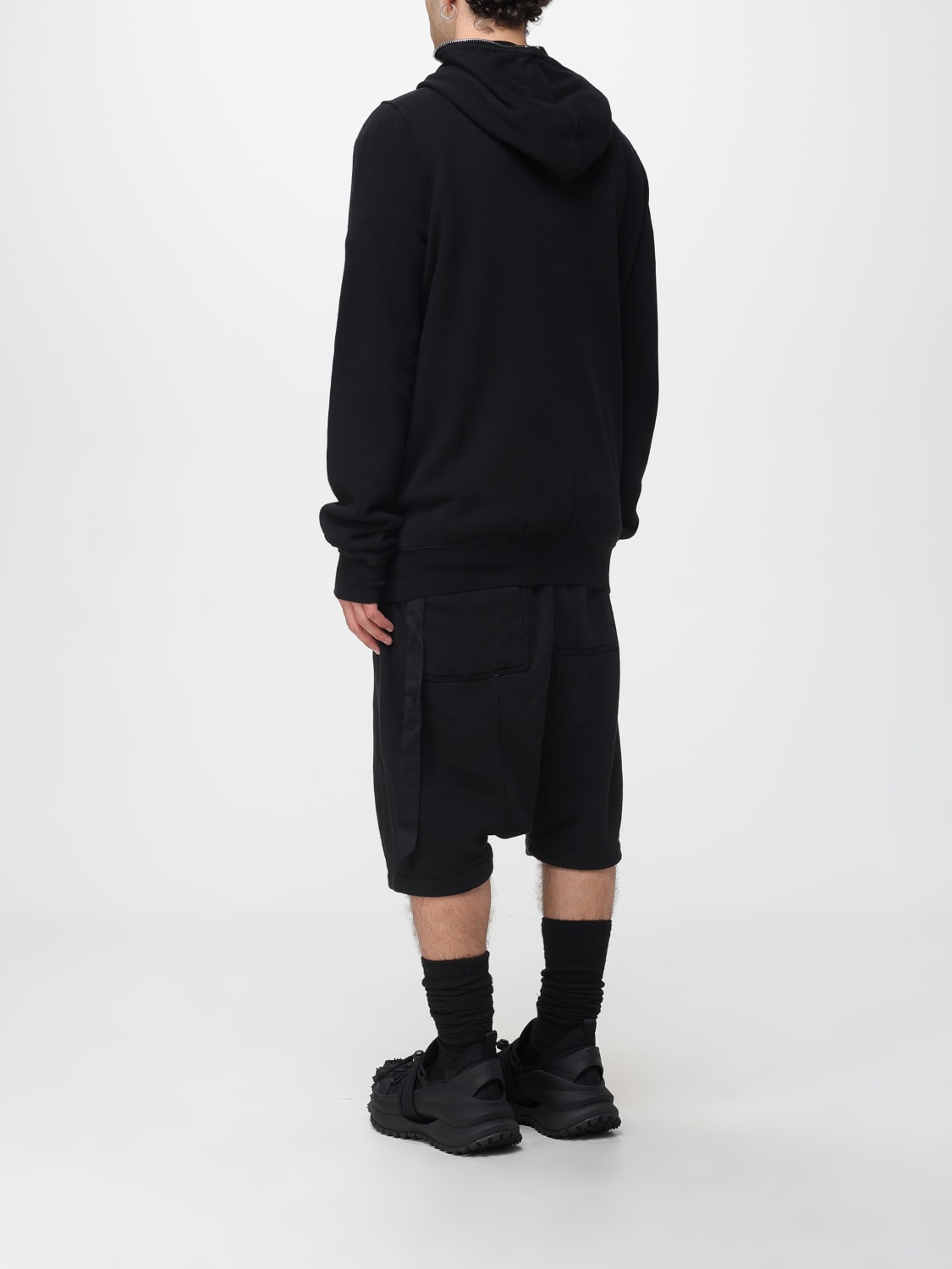 RICK OWENS DRKSHDW SWEATSHIRT: Pullover herren Rick Owens Drkshdw, Schwarz - Img 3