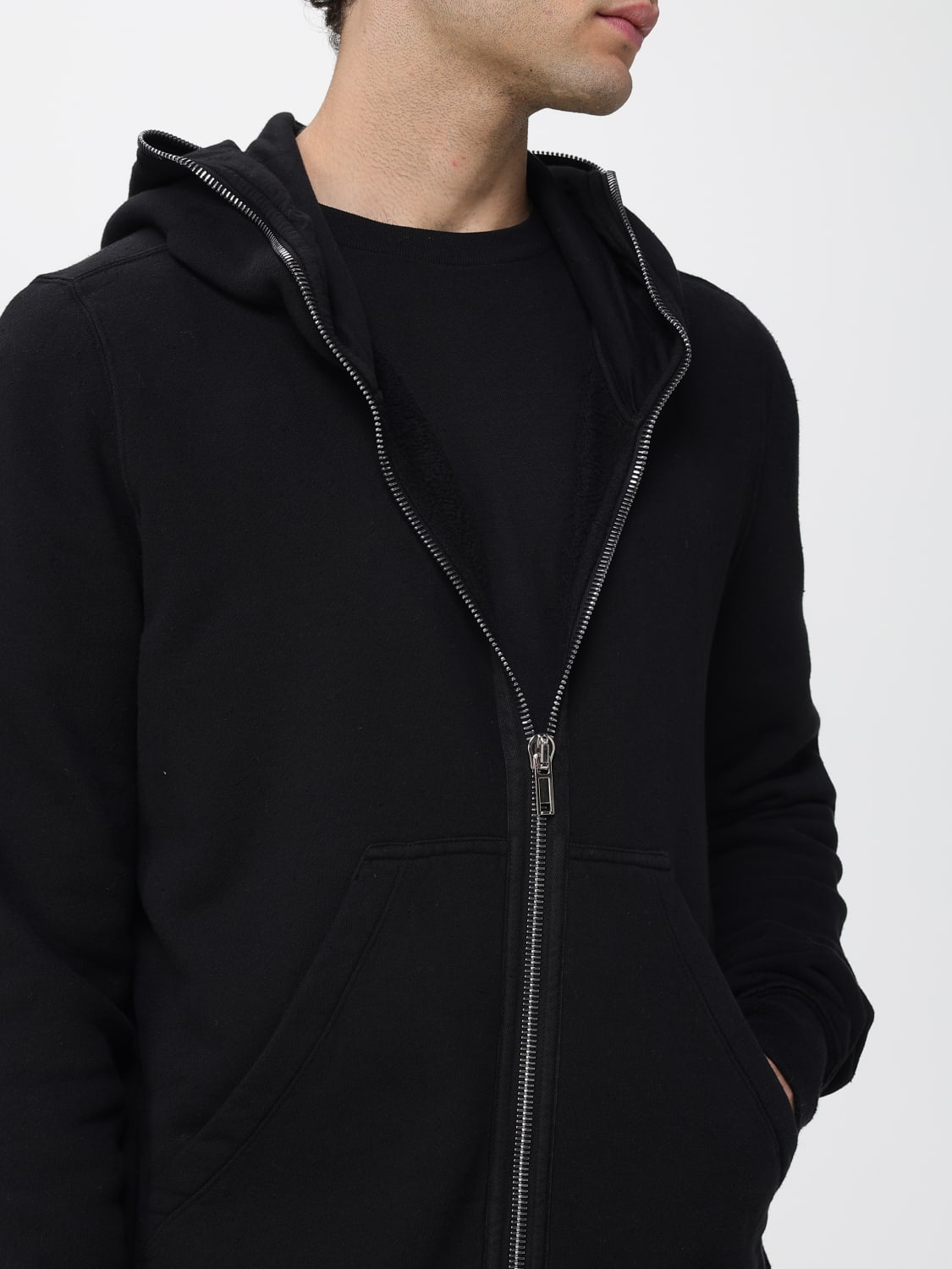 RICK OWENS DRKSHDW SWEATSHIRT: Pullover herren Rick Owens Drkshdw, Schwarz - Img 5