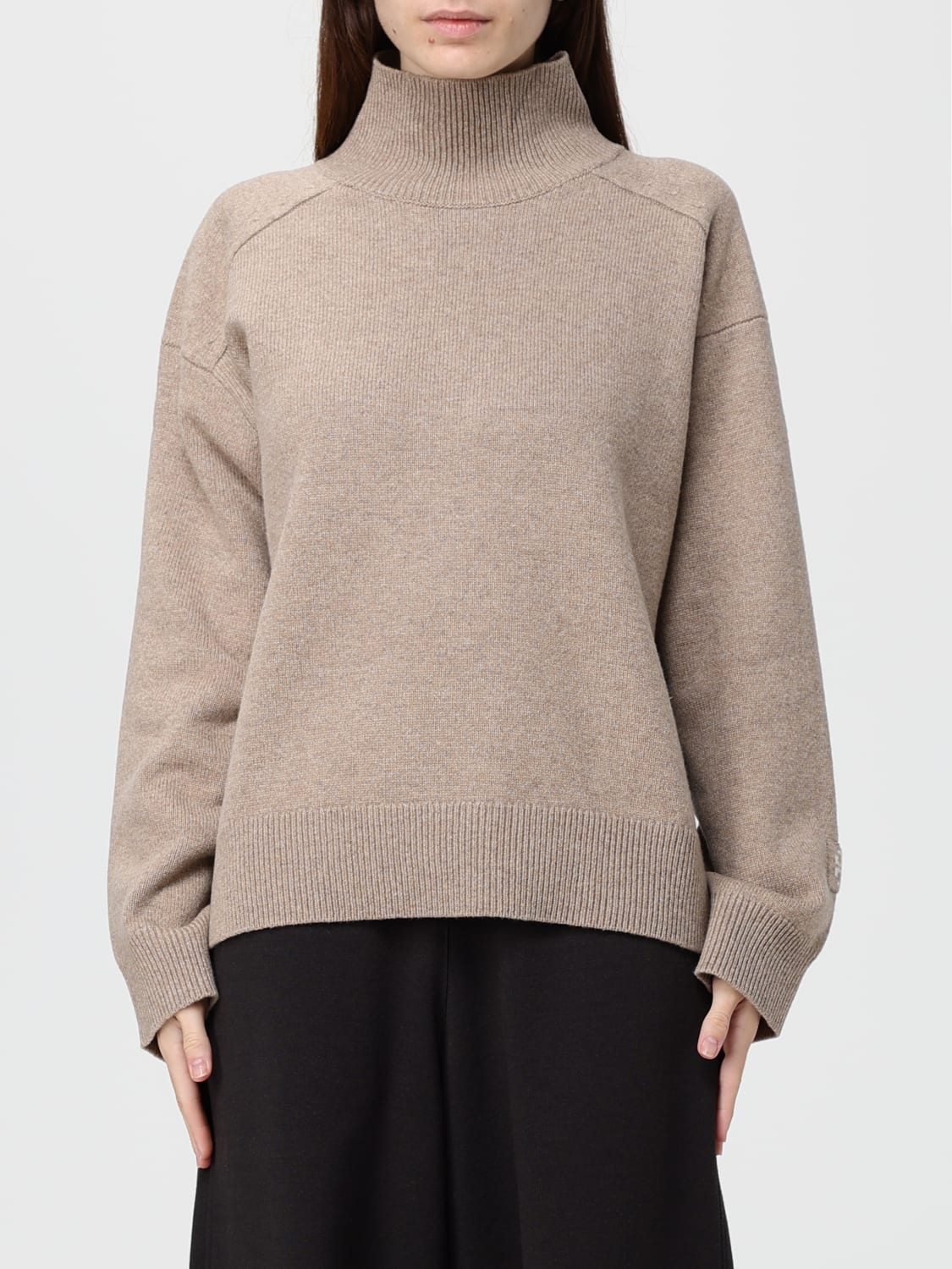 TORY BURCH SWEATER: Sweater woman Tory Burch, Grey - Img 1
