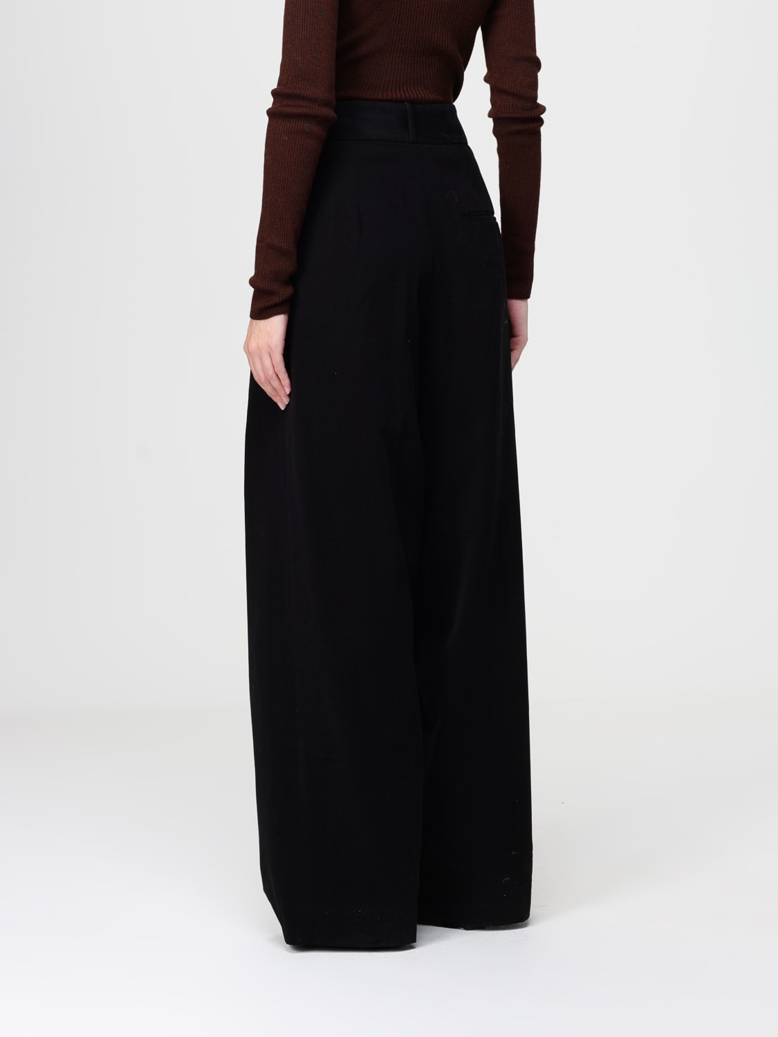 A.P.C. パンツ: パンツ レディース A.P.C., ブラック - Img 2