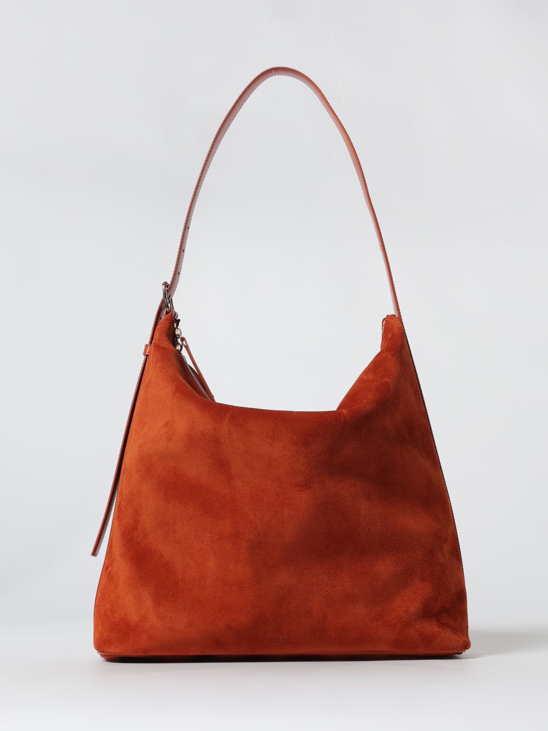 A.P.C. SHOULDER BAG: Shoulder bag woman A.P.C., Rust - Img 1